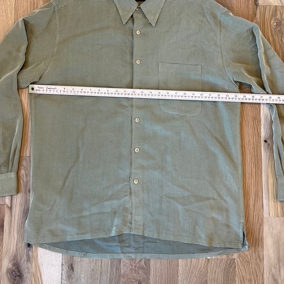 Mens Bugatchi VOMO Button-Down Long Sleeve Shirt SZ L - Picture 4 of 5